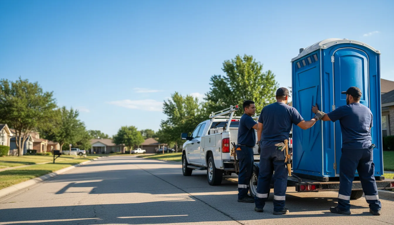 Portable Toilet Rental in Zachary, LA near me